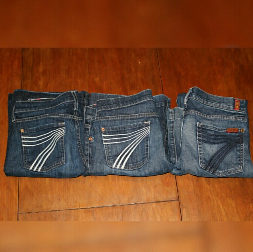 (BUNDLE) 7FAM Dojo jeans